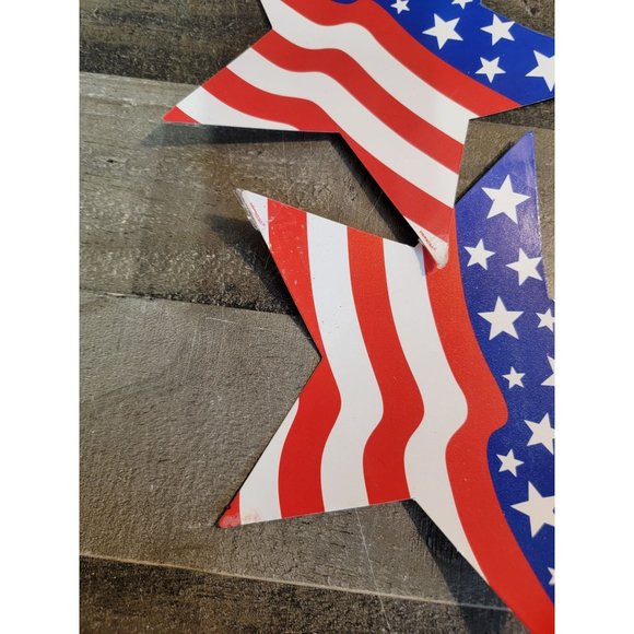Amscan American Flag star decor set - Picture 2 of 3